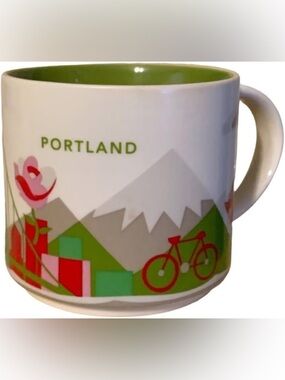 Starbucks You are Here mug Portland